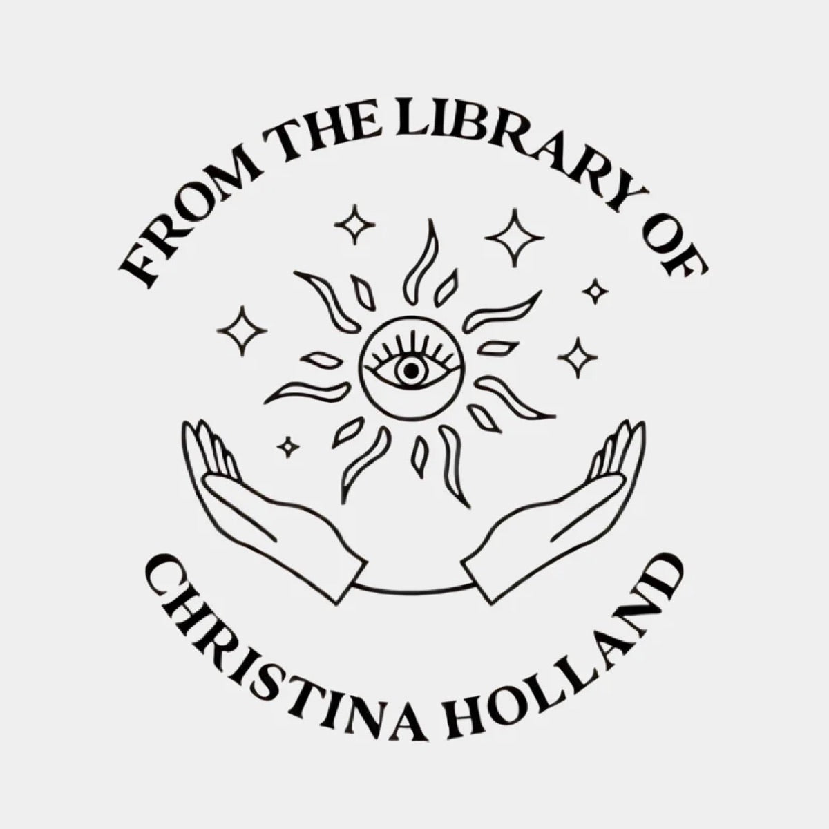 Personalized Library Book Embosser – Custom Name Stamp