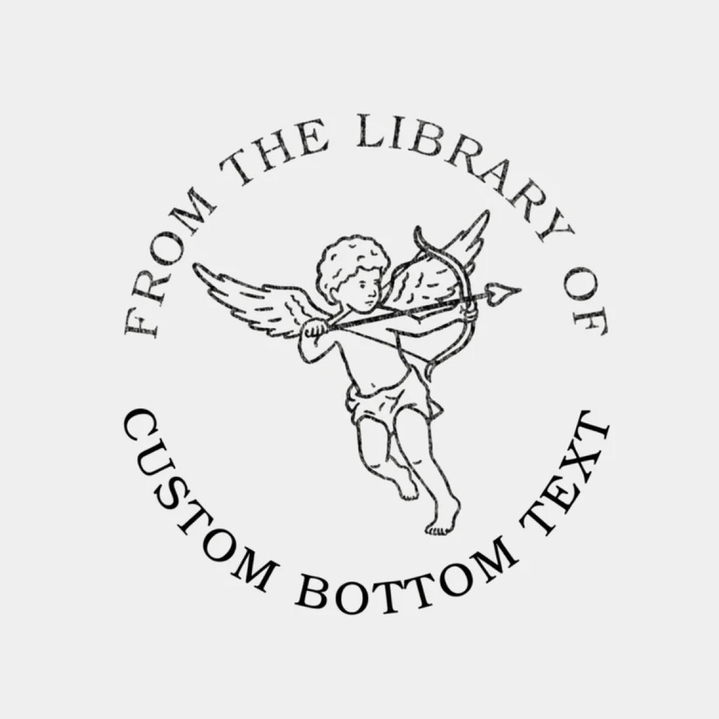 Personalized Library Book Embosser – Custom Name Stamp
