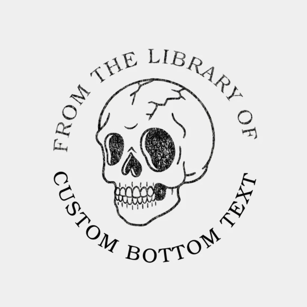 Personalized Library Book Embosser – Custom Name Stamp