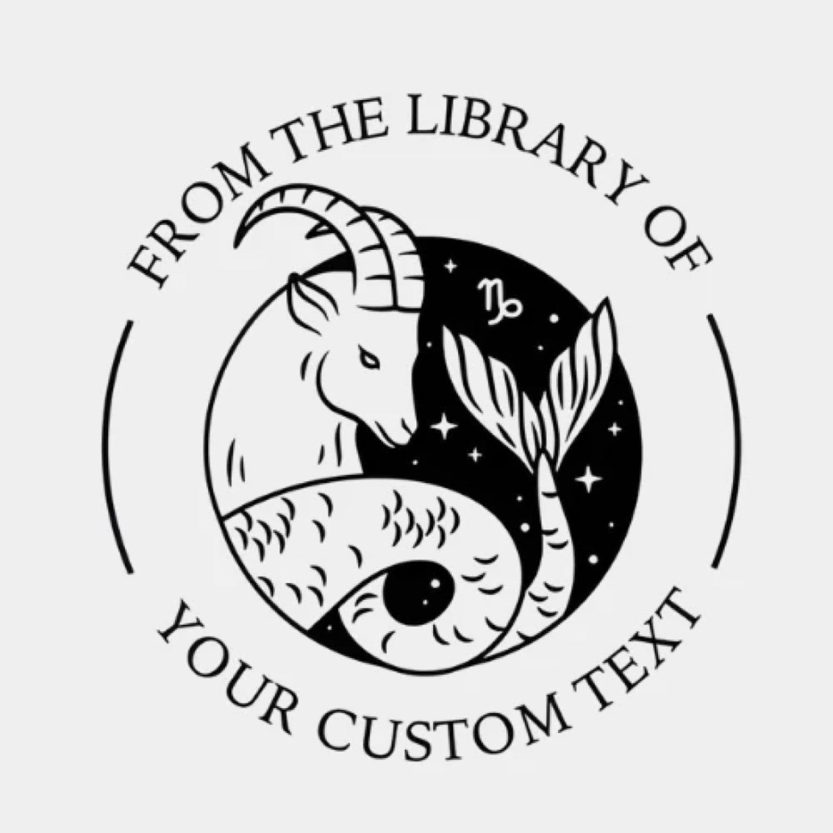 Personalized Library Book Embosser – Custom Name Stamp