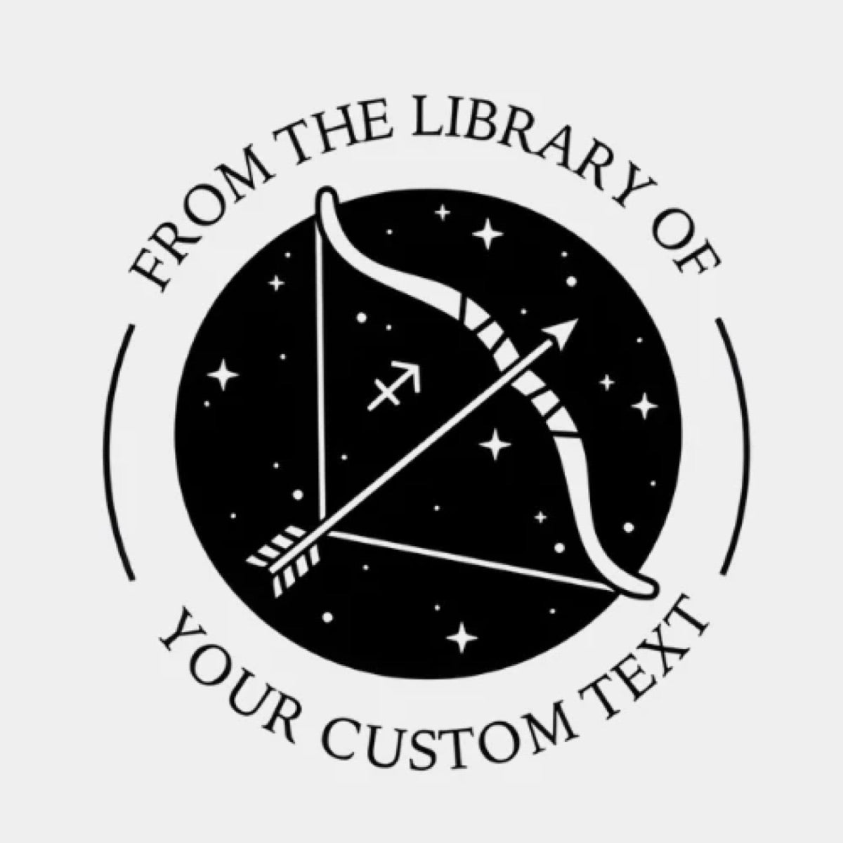 Personalized Library Book Embosser – Custom Name Stamp