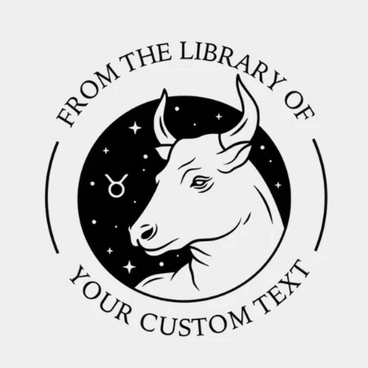 Personalized Library Book Embosser – Custom Name Stamp