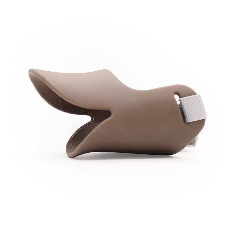 Duck Muzzle for Dogs, Soft Flexible TPR Duckbill Dog Muzzle with Adjustable Strap for Small & Medium Dogs