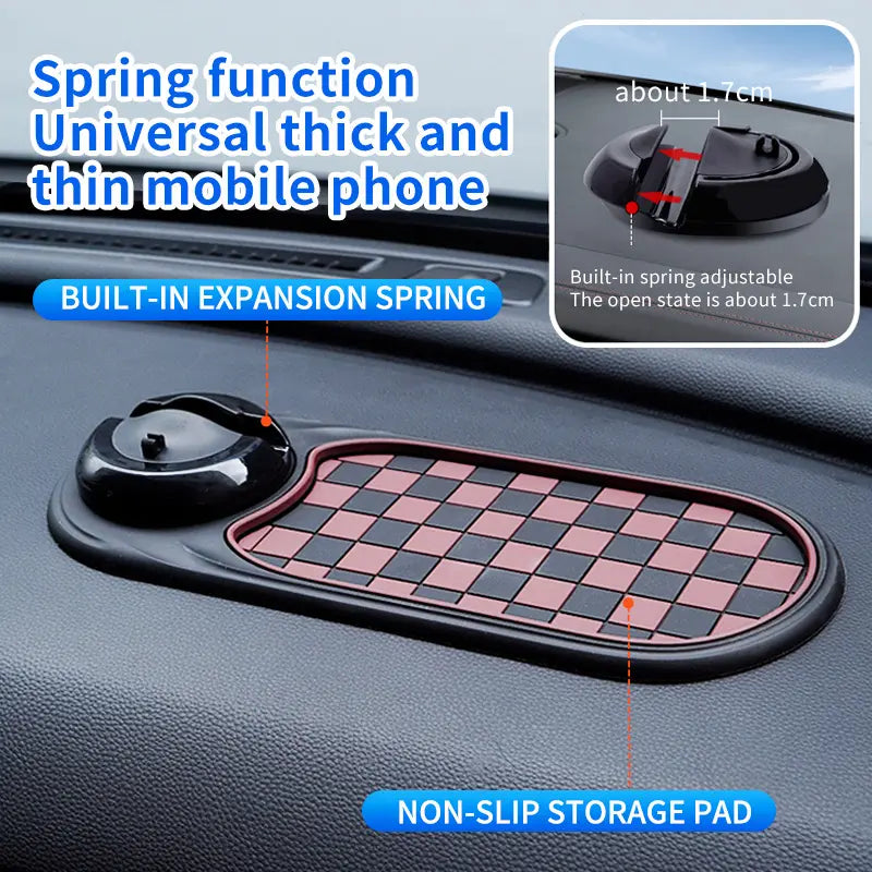 Anti-Slip Dashboard Phone Pad | Multi-Functional Car Mat Holder