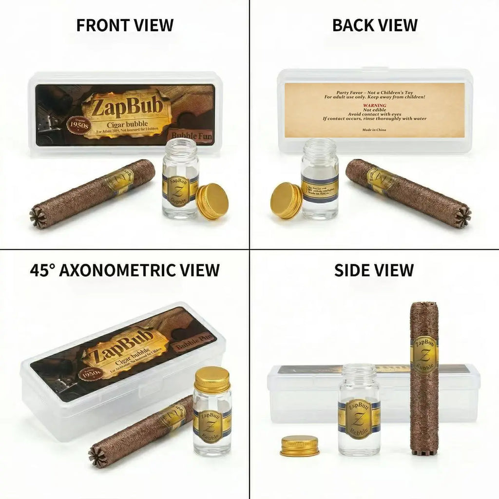 Cigar Shape Bubble Maker - Fun Prank Gift for Adults