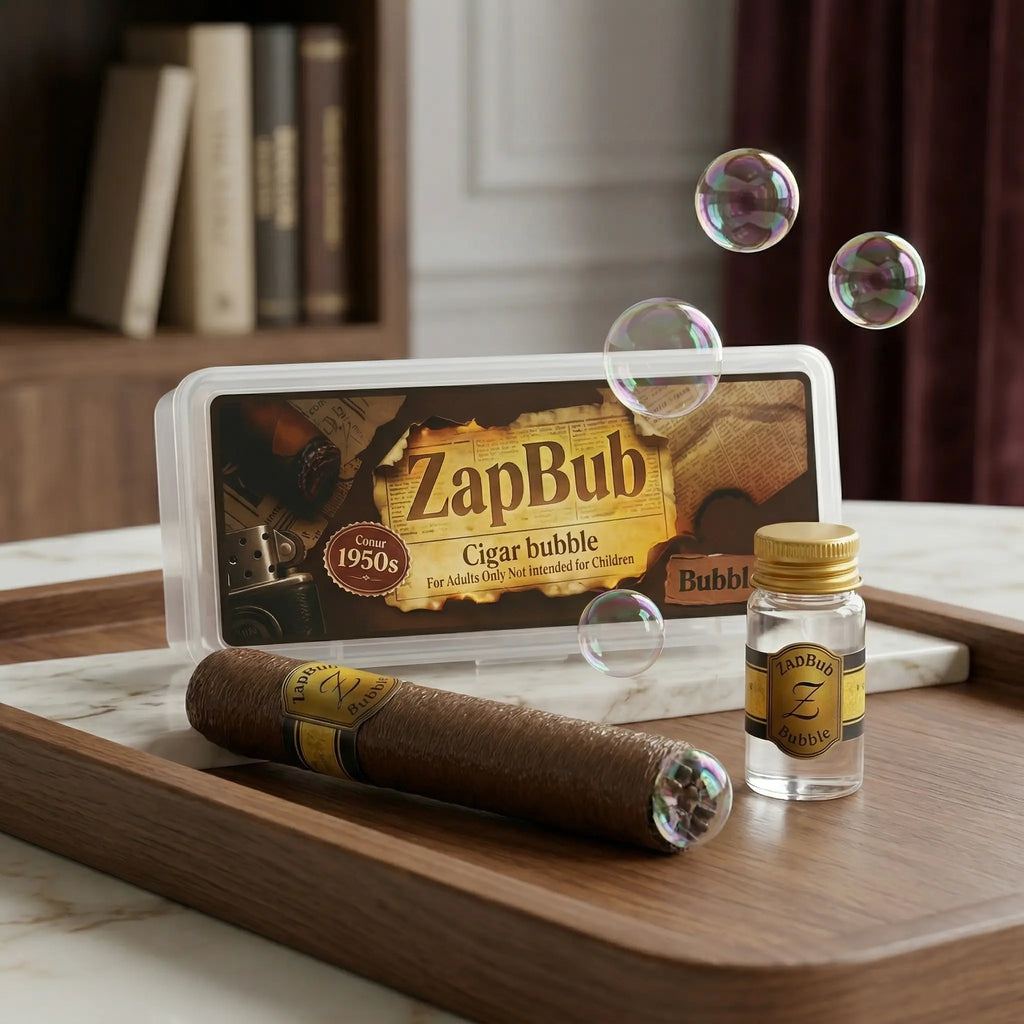 Cigar Shape Bubble Maker - Fun Prank Gift for Adults