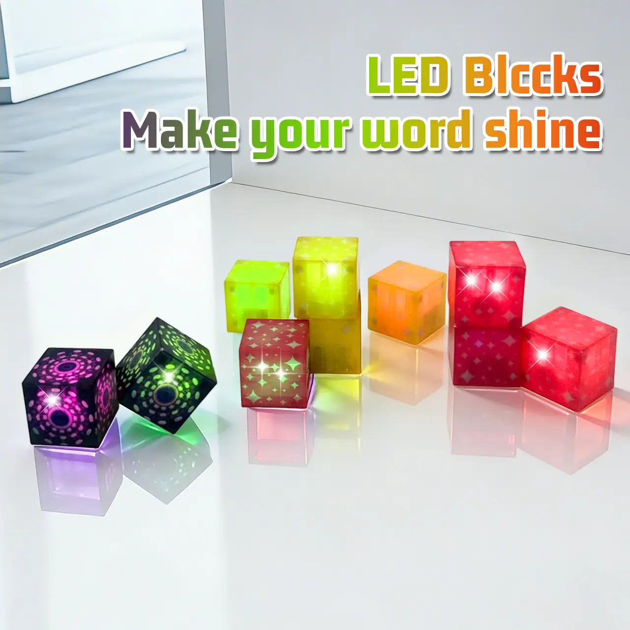KPOP Hunter Girls Anime Building Blocks with 5 Light-up LED Pieces