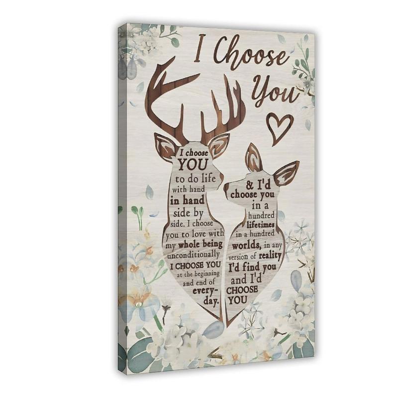 Personalized "We're A Team" Couple Canvas Print - Custom Name Wall Art for Bedroom & Anniversary