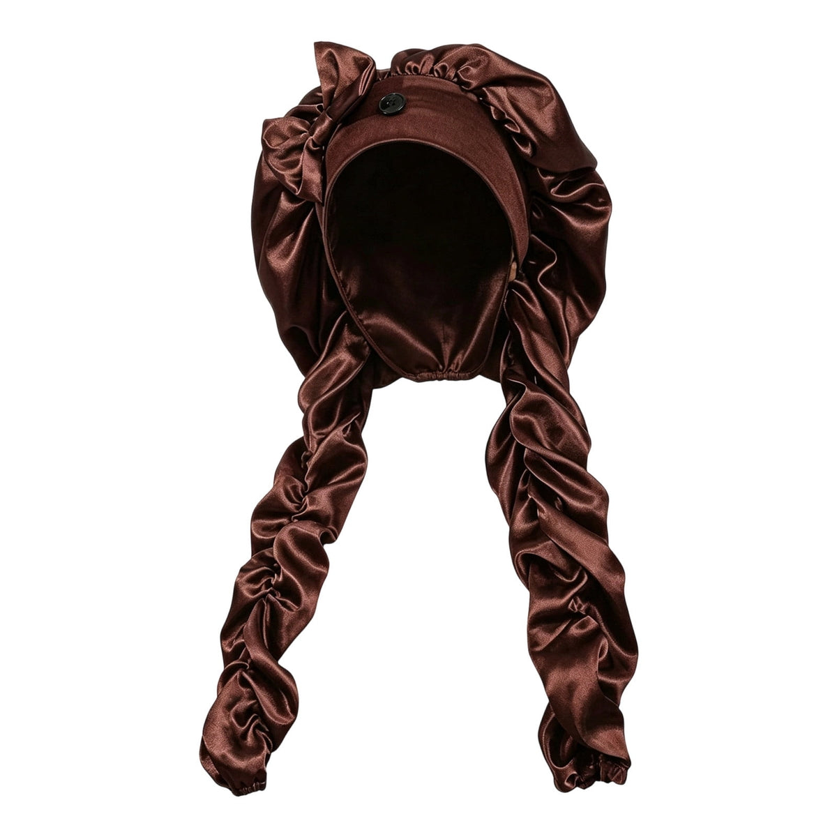 Extra Long Sleep Bonnet for Long Hair, Adjustable Satin Hair Bonnet for Braids, Dreadlocks, Curls & Natural Hair