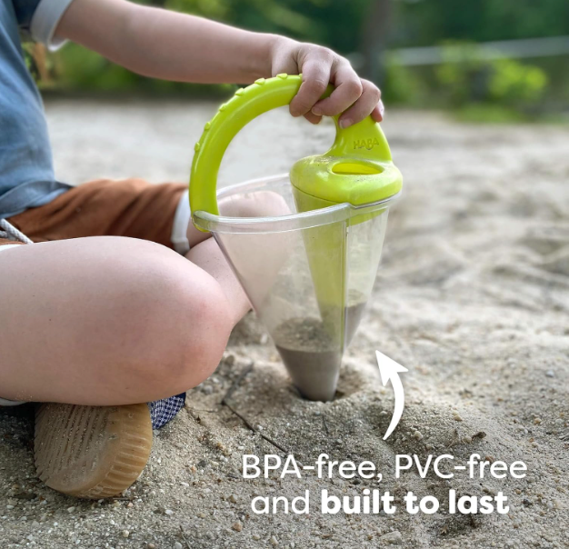 Sand and Water Mixing Funnel, Beach Sand Toy for Sand Castles Building, ABS Outdoor Play Tool for Beach and Garden, Sand and Water Funnel Toy, 26 x 16 cm