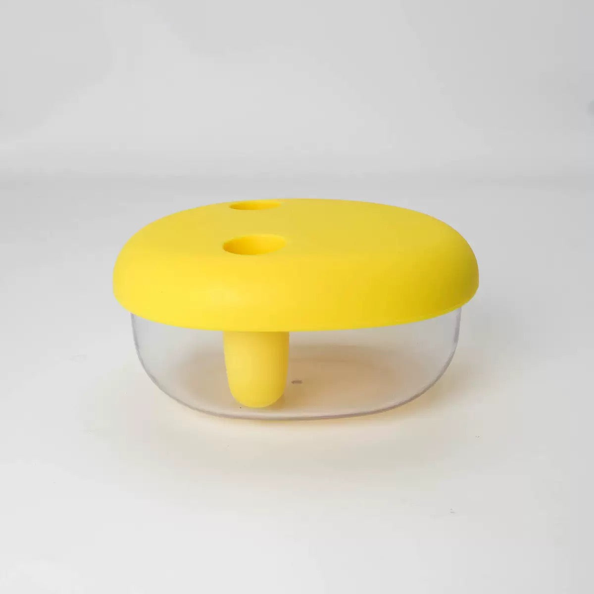 Mess-Free Snack Container with Silicone Lid, Reusable Stackable Food Storage Box for Chips, Nuts, Candy and Fruit