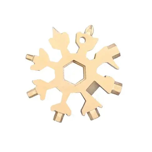 Viral 18-in-1 Snowflake Multi-tool  Stainless Steel Portable Wrench