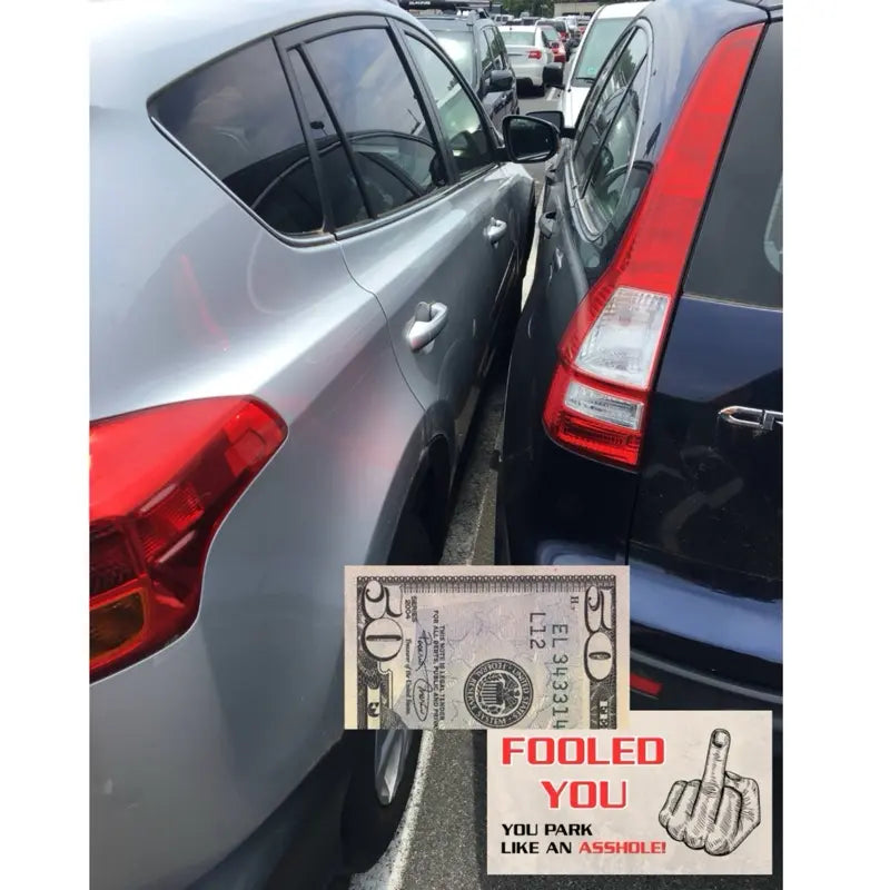 Bad Parking Prank Cards (50-Pack) - Windshield Warnings