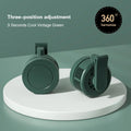Mirror Finish Wearable Mini Bladeless Fan, 360° Rotating, Clip-On, 3 Speeds, Ultra-Quiet, Portable for Shirt, Waist, Neck