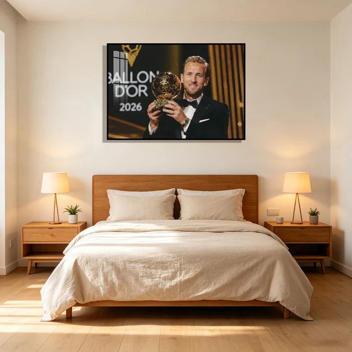 2026Harry Kane Golden Ball Winner Star Football Poster Wall Art Decor
