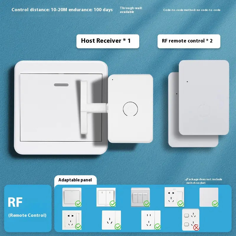 Lazy Light Switch Robot - Finger Bot for Smart Home Wireless Light Switch Controller with Strong Signal Through Walls for Bedroom Dorm Home