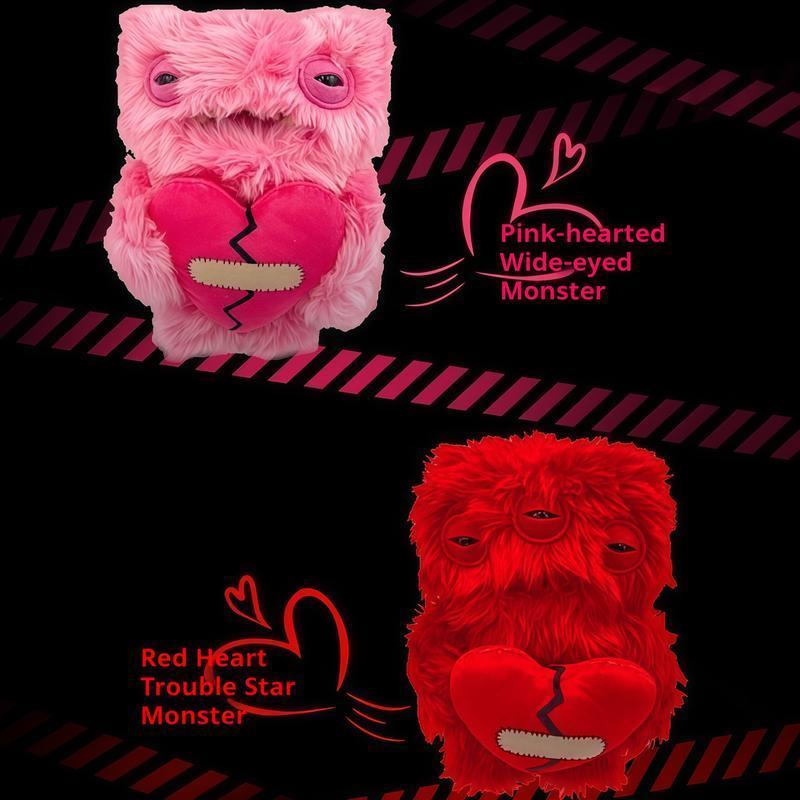 Fugglers Toothed Plush Doll Cute Monster Plush Toy Series, High-Quality Stuffed Animal, Perfect Gift for Valentine's Day, Birthday, Wedding Decor, Friends & Memorable Gifts
