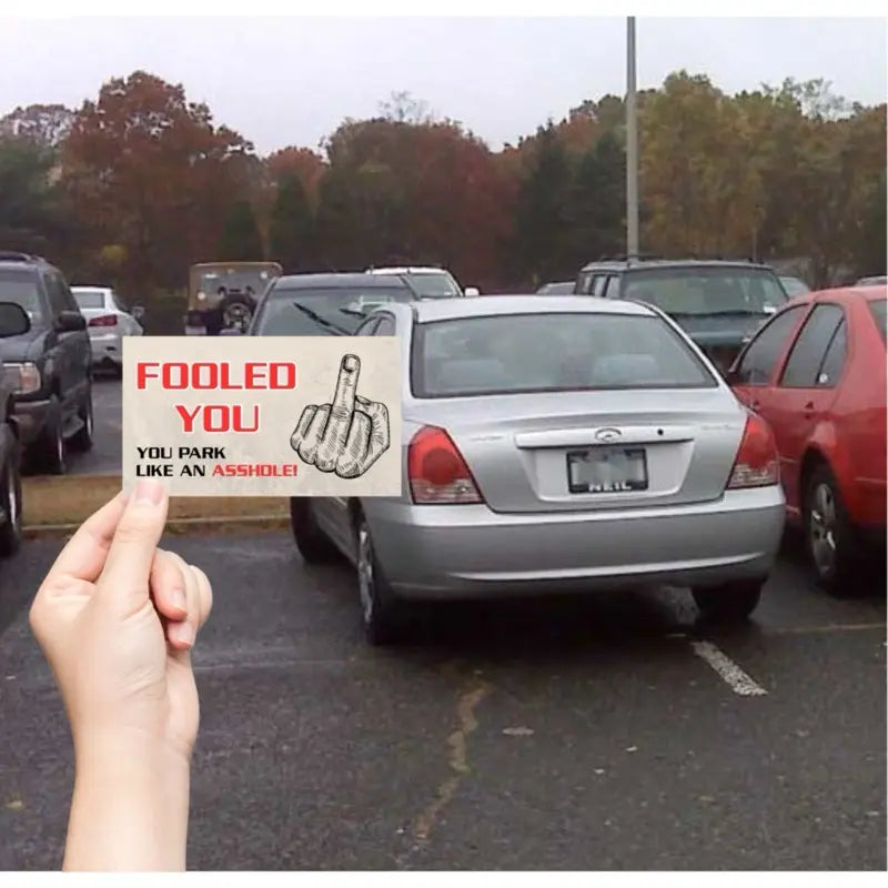 Bad Parking Prank Cards (50-Pack) - Windshield Warnings
