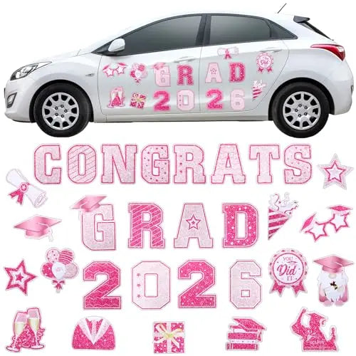 2026 Graduation Car Magnets & Refrigerator Decals