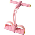 Portable Home Gym Pedal Puller - 6-Tube Resistance Band for Abdominal, Leg & Arm Training