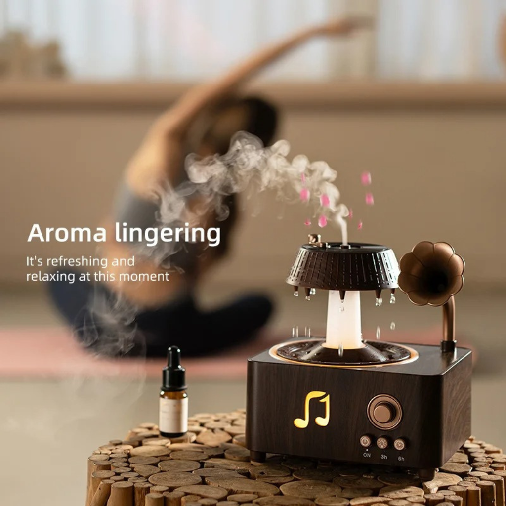 Vintage Humidifier with Rain Effect