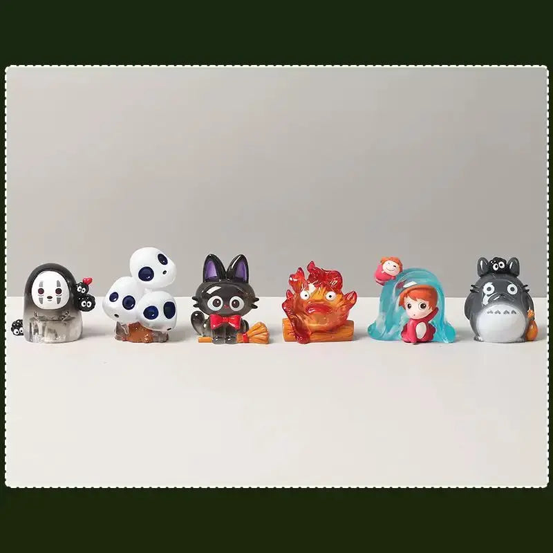 Hayao Miyazaki Elves Mystery Blind Box, Blind Bag Trendy Desktop Ornaments