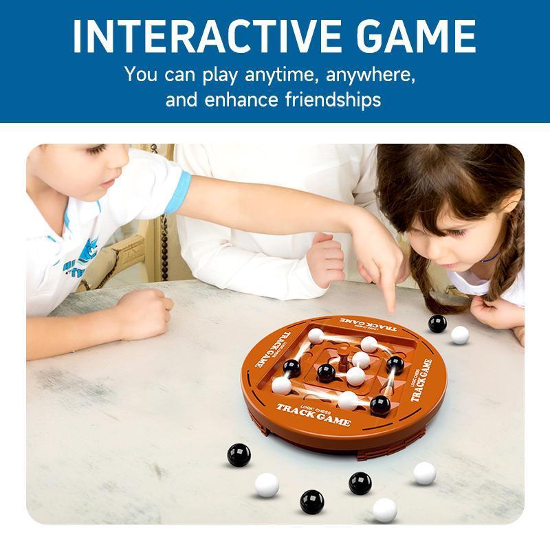 Logic Track Chess 2 Player Battle Game - Educational Brain Development Toy for Kids Birthday Gifts