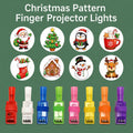 Halloween LED Finger Projector Rings – Spooky Light-Up Party Favors & Trick-or-Treat Goodie Bag Fillers for Kids