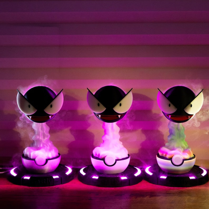Ghost Mist Humidifier 2.1 – USB Cool Mist Humidifier with LED Ambient Light for Desk & Bedroom
