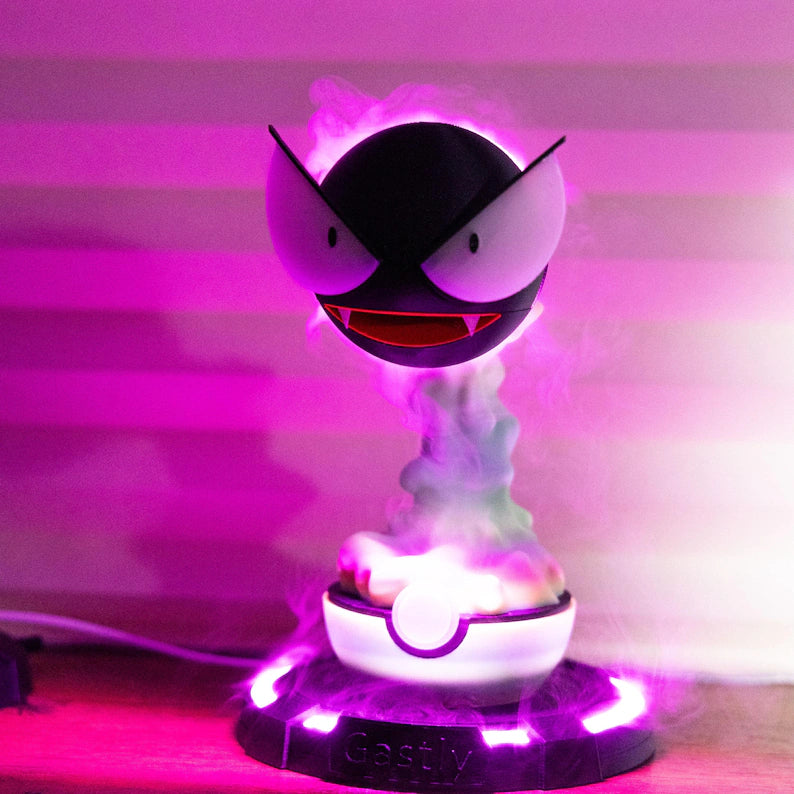 Ghost Mist Humidifier 2.1 – USB Cool Mist Humidifier with LED Ambient Light for Desk & Bedroom
