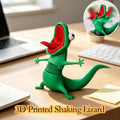 3D Printed Shaking Spring Lizard Fidget Toy | Funny Wobble Desk Decor, Stress Relief Sensory Toy & Novelty Gift