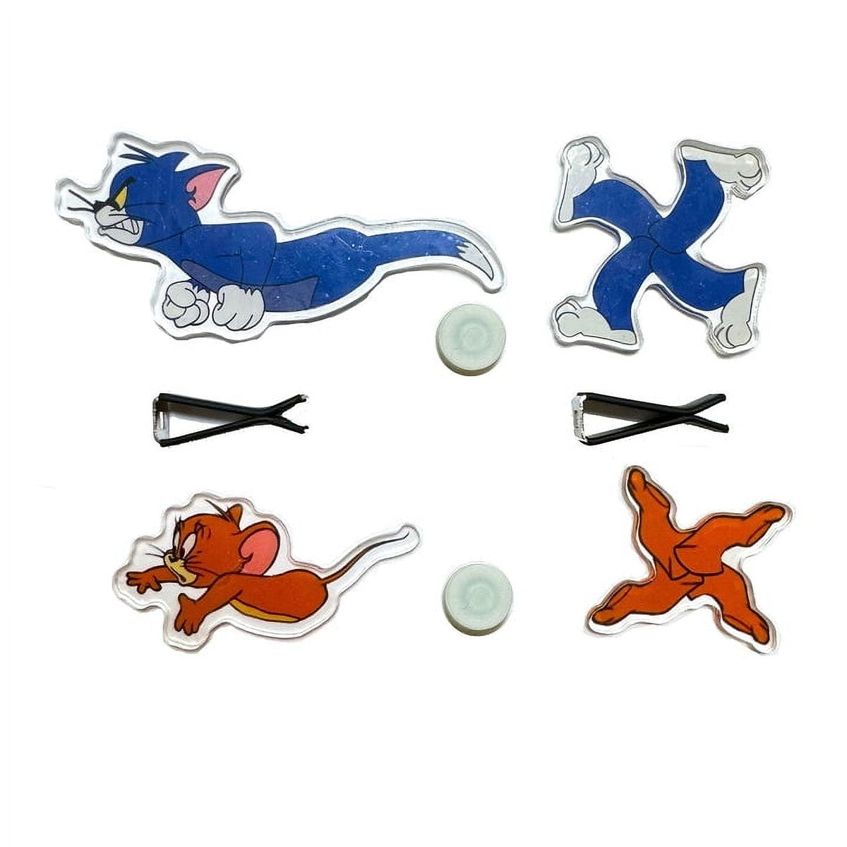 Cat & Mouse Car Air Vent Spinner, Acrylic Car AC Vent Clip Decoration