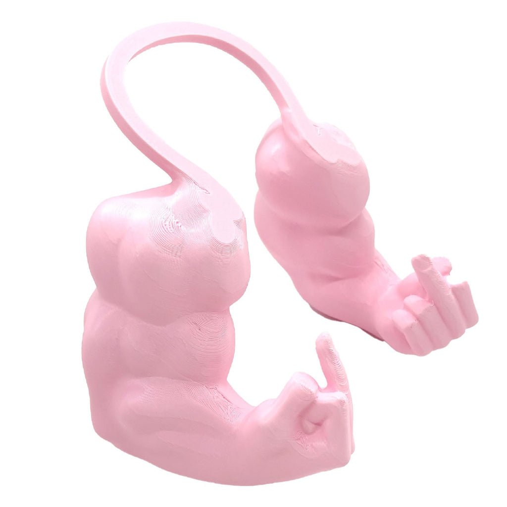 Cat Muscle Arm with Middle Finger 3D Printed Hulks Muscle Cat Arm for Neck