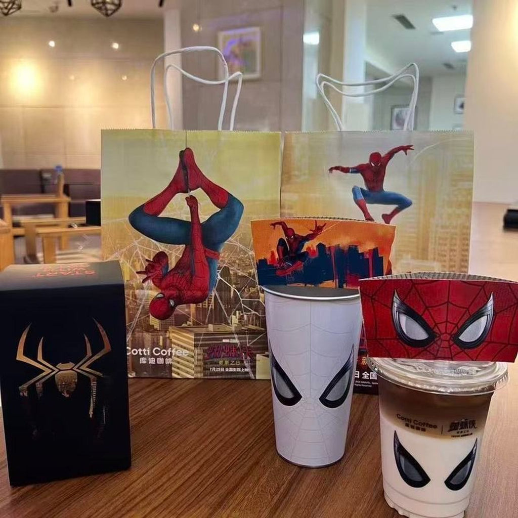 Web Hero Color Changing Tumbler with Lid & Straw, 500ml/700ml Temperature-Reactive Cup for Coffee, Soda, Water & Iced Drinks